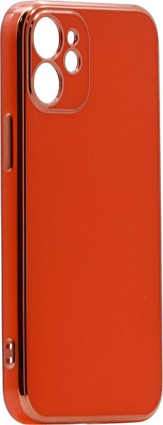 Kryt na mobil iWill Luxury Electroplating Phone Case pre iPhone 12 Mini Orange ...