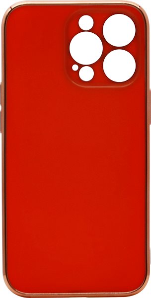 Telefon tok iWill Luxury Electroplating Phone Case az iPhone 13 Pro készülékhez Orange ...