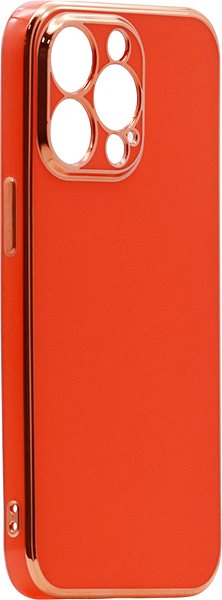 Telefon tok iWill Luxury Electroplating Phone Case az iPhone 13 Pro készülékhez Orange ...