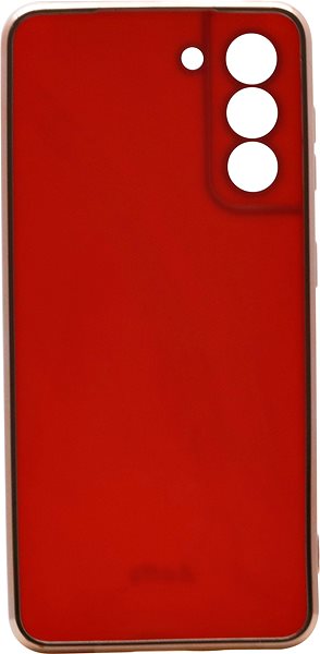 Telefon tok iWill Luxury Electroplating Phone Case a Galaxy S21 5G készülékhez Orange ...