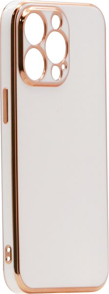 Telefon tok iWill Luxury Electroplating Phone Case az iPhone 13 Pro készülékhez White ...