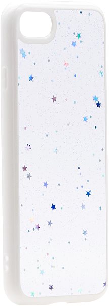 Kryt na mobil iWill Clear Glitter Star Phone Case pre iPhone 7 White ...