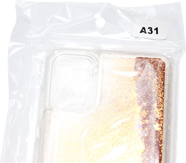 Handyhülle iWill Glitter Liquid Star Case für Samsung Galaxy A31 Roségold ...
