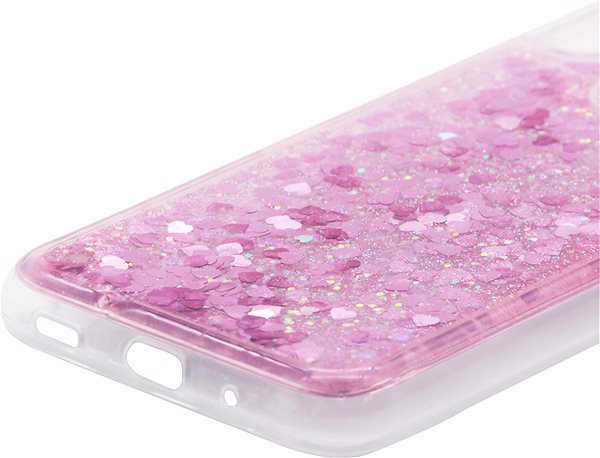 Handyhülle iWill Glitter Liquid Heart Case für Samsung Galaxy M11 ...