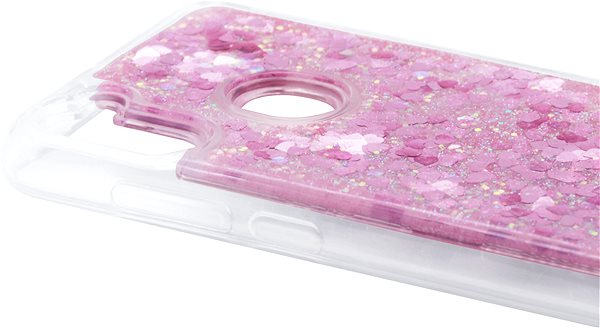 Handyhülle iWill Glitter Liquid Heart Case für Samsung Galaxy M11 ...