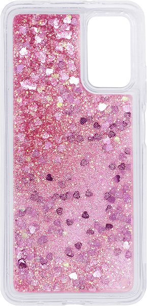 Handyhülle iWill Glitter Liquid Heart Case für Xiaomi POCO M3 - pink ...