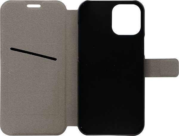 Mobiltelefon tok iWill Book PU Leather Case iPhone 12 Pro Max Black tok ...