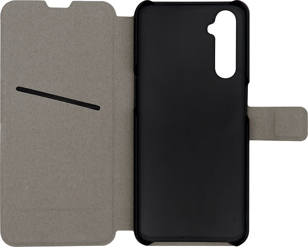 Puzdro na mobil iWill Book PU Leather Case pre Realme 6s Black ...