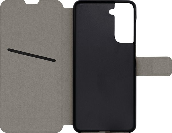 Puzdro na mobil iWill Book PU Leather Case pre Samsung Galaxy S21 Black ...