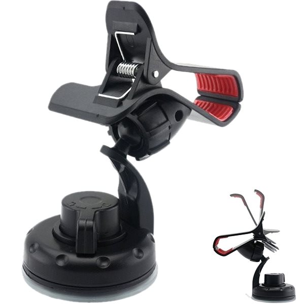 Phone Holder iWill Universal Mobile Phone Holder, Black Features/technology