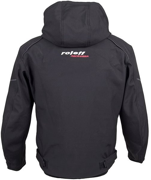 Motorkárska bunda ROLEFF Stadt Softshell čierna ...