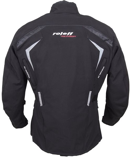 Motorkárska bunda ROLEFF Land Softshell čierna ...