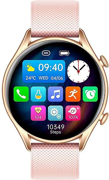 Smart Watch myPhone Watch EL rose gold ...
