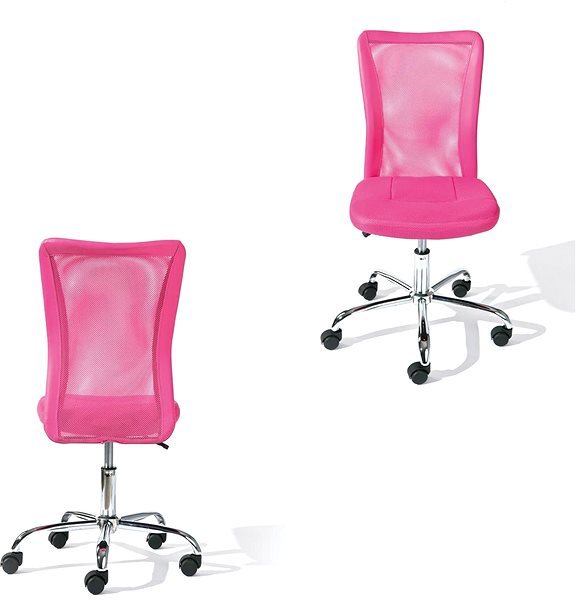 Kancelárska stolička IDEA nábytok Kancelárska stolička Bonnie ružová ...