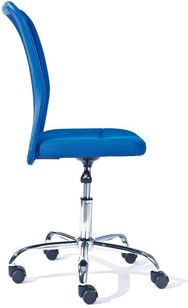 Kancelárska stolička IDEA nábytek Kancelárska stolička Bonnie modrá ...