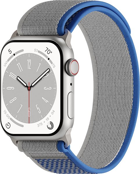 Remienok na hodinky Next One Athletic Loop for Apple Watch 45/49 mm – Silver ...