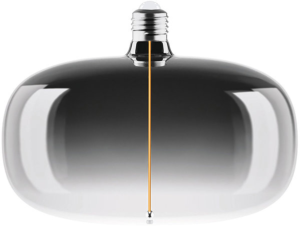 LED bulb OSRAM Smoke LED bulb E27 4W VINTAGE ELIPSE, warm white .