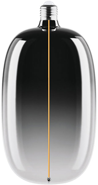 LED bulb OSRAM Smoke LED bulb E27 4.8W VINTAGE ELIPSE/OVAL, warm white .
