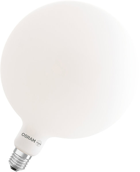 LED bulb OSRAM frosted LED bulb large E27 7.3W VINTAGE GLOBE, warm white .
