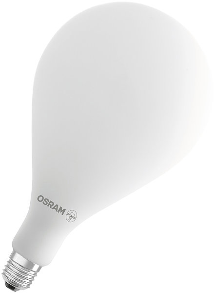 LED bulb OSRAM frosted LED bulb E27 7.3W VINTAGE BIG GRAPE, warm white .