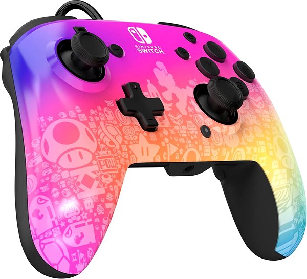 Gamepad PDP REMTACH Wired Controller - Star Spectrum - Nintendo Switch ...