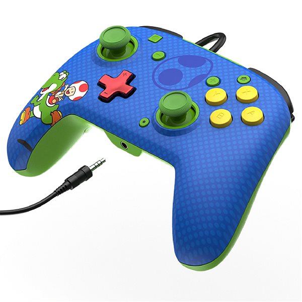 Gamepad PDP REMATCH Wired Controller - Mario & Yoshi - Nintendo Switch ...
