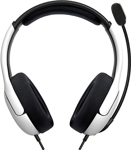 PDP LVL40 Wired Headset for PlayStation - White/Black - Excellent