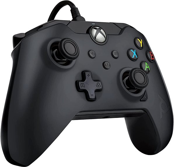 Gamepad PDP Wired Controller - Black - Xbox Lateral view