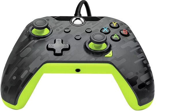 Gamepad PDP Wired Controller – Electric Carbon – Xbox ...