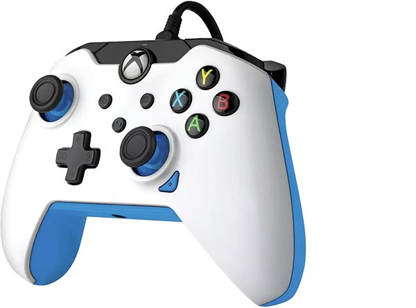 Gamepad PDP Wired Controller – Ion White – Xbox ...