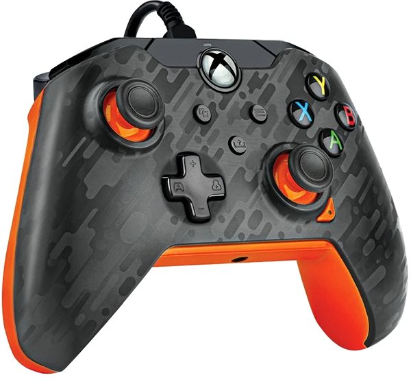 Gamepad PDP Wired Controller – Atomic Carbon – Xbox ...