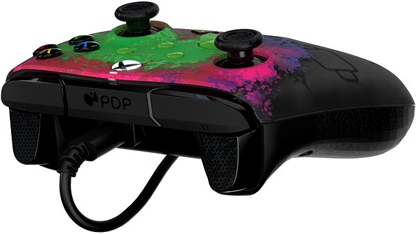 Kontroller PDP Padwired Rematch - Space Dust Glow in the Dark - Xbox ...