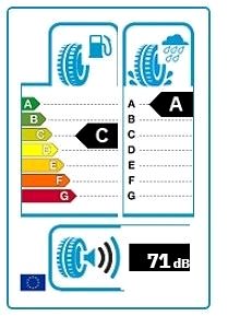 Celoročná pneumatika Bridgestone Weather Control A005 EVO 215/70 R16 100 H Energetický štítok