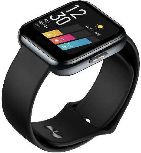 Smart Watch Realme Watch, Black Lateral view