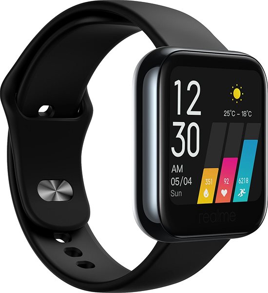 Smart Watch Realme Watch Black Lateral view