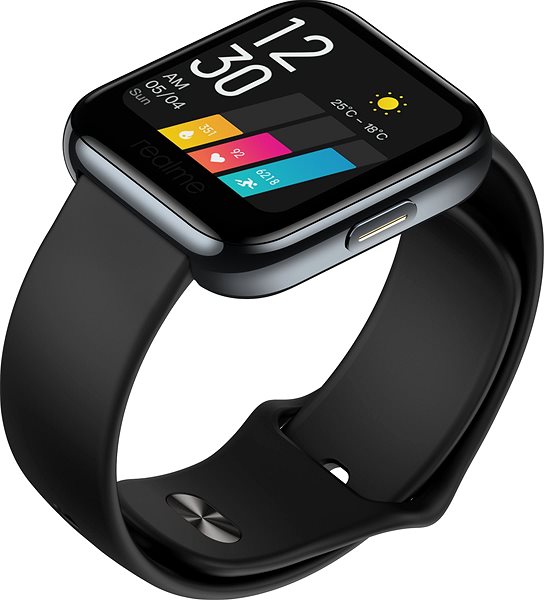 Smart Watch Realme Watch Black Lateral view