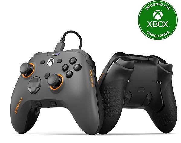 Gamepad SCUF - Valor Pro Wired Preconfigured Controller - Steel Gray ...