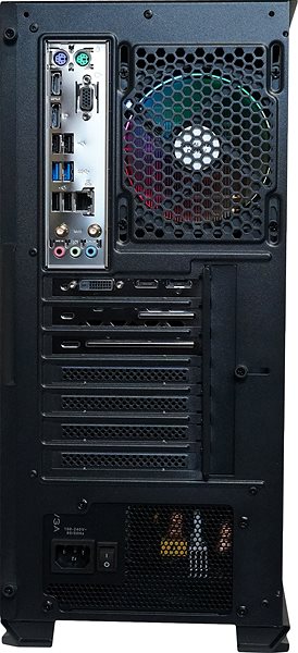 Gaming PC Alza GameBox Core RTX2060 Back page