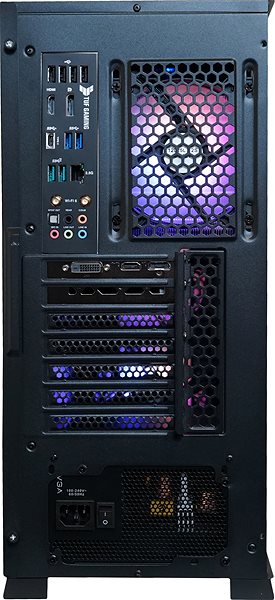Gaming PC Alza GameBox Core RTX2060 Back page
