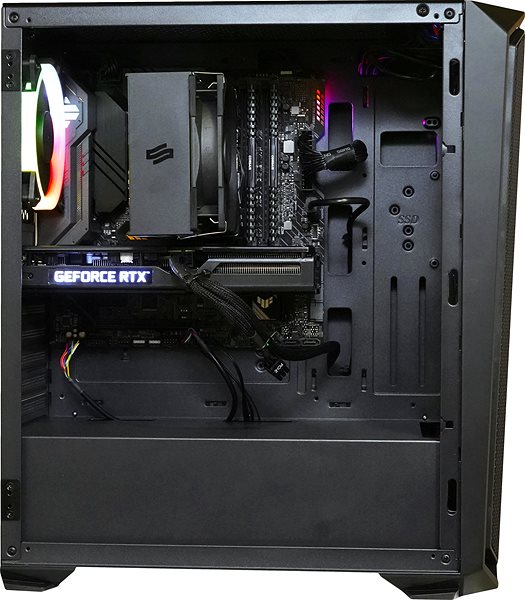 Gaming PC Alza GameBox Core RTX3050 Features/technology