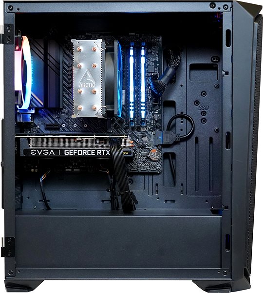 Gaming PC Alza GameBox Ryzen RTX3060 Features/technology