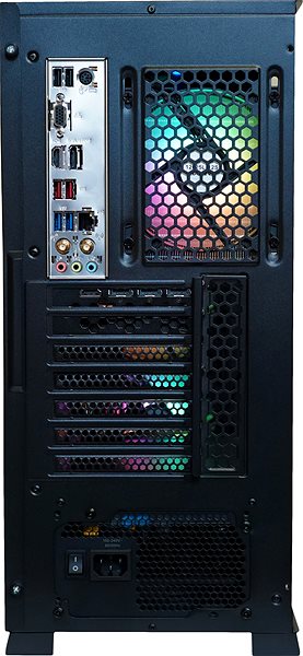 Gaming PC Alza GameBox Core RTX3070 Back page