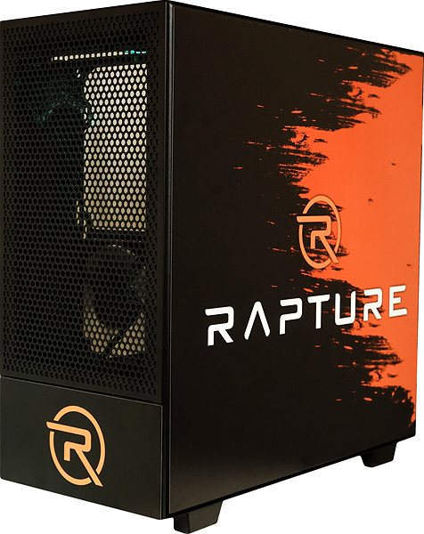 Herný PC Rapture Alder Core RTX3060Ti Bočný pohľad
