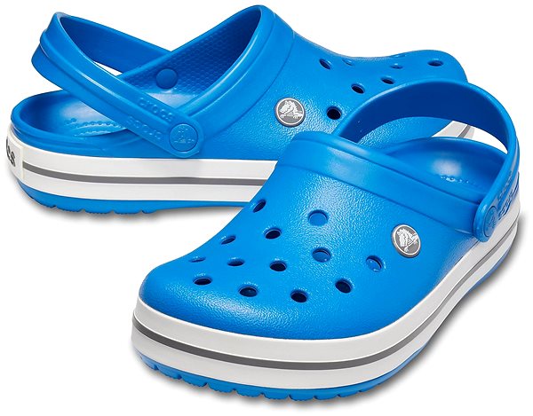 Pantofle CROCS Crocband  modrá Screen