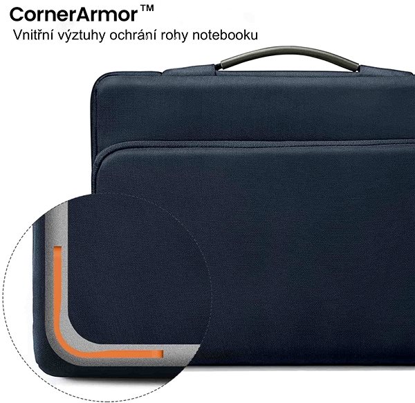 Laptop Case totoc Briefcase - 13“ MacBook Pro / Air (2018+), Dark Blue Features/technology