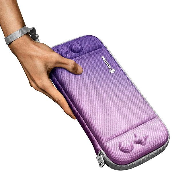 Nintendo Switch-Hülle tomtoc FancyCase - Nintendo Switch / OLED, lila ...