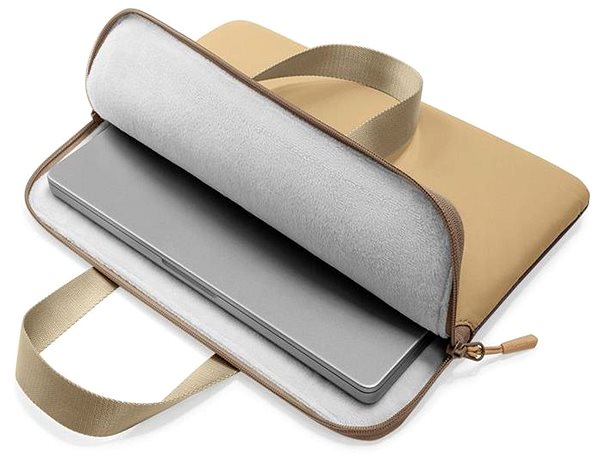 Laptoptasche tomtoc Light-A21 Dual-color Slim Laptop Handbag, 13,5 Inch - Cookie ...