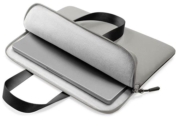Laptoptáska tomtoc Light-A21 Dual-color Slim Laptop Handbag, 13,5 Inch - Gray ...