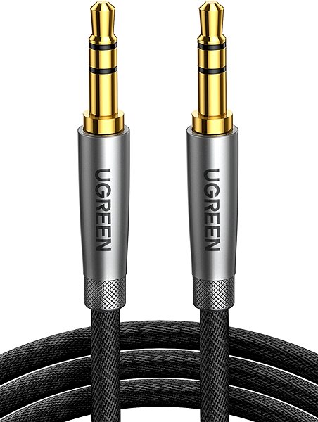 AUX Cable UGREEN 3.5mm Cable Male to Male Alu Case Braid 1.5m (Brown) Features/technology