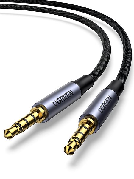 AUX Cable UGREEN 3.5mm 4-Pole M/M Audio Cable Alu Case 3m Features/technology